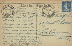 CPA Palais de Justice Facade sur la Place Dauphine Paris