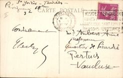 CPA Palais de Justice et boulevards Perigueux