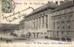CPA Palais de Justice Paris La Cour d'Assises