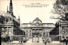 CPA Palais de Justice et la Sainte Chapelle Paris