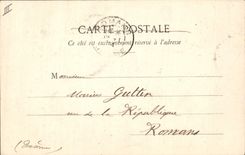 CPA Palais de Justice Perpignan Porte du Tribunal