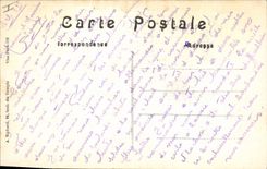CPA Militaria Albert La basilique bombardee et incendiee par les Allemands