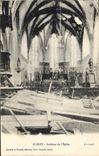 CPA Militaria Flirey Interieur de l'eglise