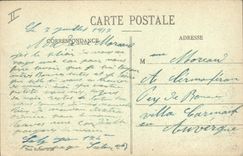 CPA Militaria Reims Rue de Beine Faubourg Ceres