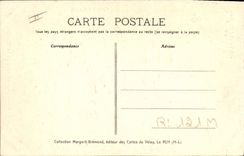 CPA Folklore Le Velay Type du vieux paysan rase de la Haute Loire 