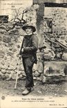 CPA Folklore Le Velay Type du vieux paysan au collier de barbe auvergnat