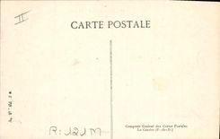 CPA Folklore Auvergne La Bourree