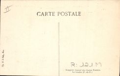 CPA Folklore Auvergne La bourree