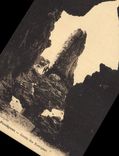 CPA Grotte des Korrigans Le Pouliguen Grottes 