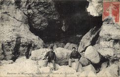 CPA Grotte dei Capelan Environs de Maazrgues Sormiou Grottes 