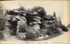 CPA Grotte Grottes Rennes Le Thabor 