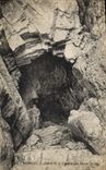 CPA Grotte Grottes Morgat Entree de la cheminee du diable