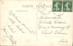 CPA Grotte Grottes Pro Alesia Le monument a crypte Vue d'ensemble prise du Nord