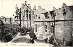 CPA Palais de Justice Tour Montbergeon Poitiers