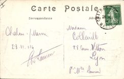CPA Militaria Bataille de la Marne 6 au 12 Septembre 1914 Vassincourt L'eglise