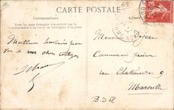 CPA Folklore L'Auvergne Pittoresque Vache 