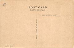 CPA Egypt Egypte Dendera Goddess Hathor asking King Ptolomey 