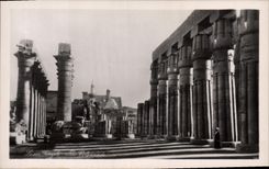 CPA Egypt Egypte Grand Temple Amon 