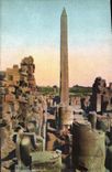 CPA Egypt Egypte Karnak Obelisque de la Reine Makare 