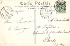 CPA Rouen Palais de Justice cote de la Salle des Pas Perdus 