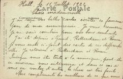 CPA Rouen Le Palais de Justice facade sur la rue Jeanne d'Arc 