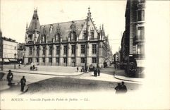 CPA Rouen Nouvelle Facade du Palais de Justice 