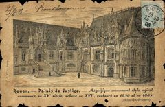 CPA Rouen Palais de Justice 