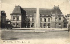 CPA Rennes Le palais de Justice 