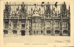 CPA Rouen Le Palais de Justice 