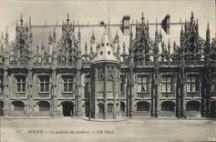 CPA Rouen Le palais de Justice 