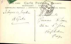 CPA Rouen Le Palais de Justice Cote de la Salle des Pas Perdus 