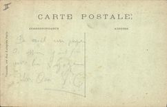 CPA Militaria Guerre 1914 a 1917 Creil Rue Gambetta maisons incendiees par les allemands 