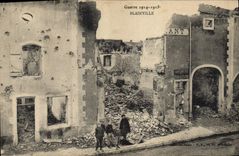 CPA Militaria Guerre 1914 1915 Blainville 