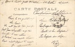 CPA Militaria La Grande Guerre 1914 15 Creil Maisons bombardees 