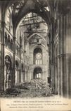 CPA Militaria Reims dans ses annees de bombardements 1914 1917 L'Eglise Saint Andre Faubourg Ceres 