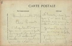 CPA Militaria Bataille de la Marne du 6 au 12 sept Favresse Une Rue 