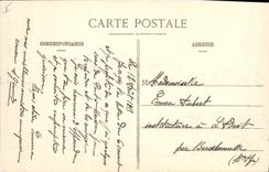 CPA Militaria Pont a Mousson Pont retait par les Allemands et de nouveau saute par les Francais 