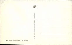 CPA Folklore Auvergne la Bourree 