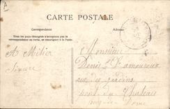 CPA Folklore La Bourree d'Auvergne 