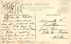 CPA Folklore Le velay Illustre type du Paysan de la Haute Loire revenant du Marche 