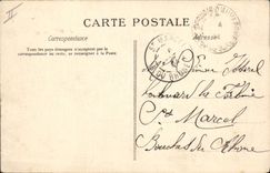 CPA Folklore Bourree D'Auvergne 