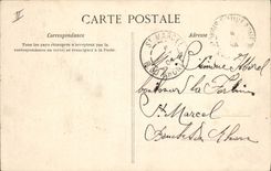 CPA Folklore Bourree d'Auvergne 