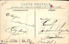 CPA Folklore La Bourreio d'Aubereno L'Hirondelle Paris 