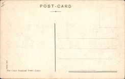 CPA Egypt Egypte Alexandria Column of Khartoum and Sphinx 