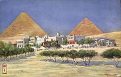 CPA Egypt Egypte Egypt Mena House Hotel 