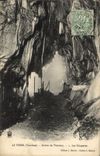 CPA LE Thor Vaucluse Grotte de Thouzon les Draperies 