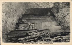 CPA Grottes de la Balme Isere Les petits bassins 