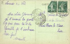 CPA Lourdes la Grotte d'apres une photographle originale de 1858
