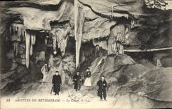 CPA Grottes de Btharram le Chaos 