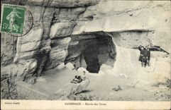 CPA Sassenage Entree des Cuves 
